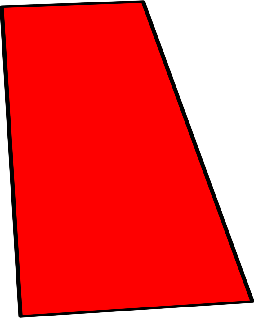 Letra 'I' vermelha inspirada no Super Mario. Forma trapezoidal em vermelho vibrante sobre fundo escuro.