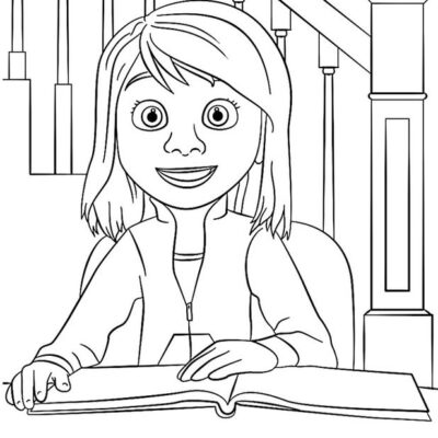 Personagens do Filme Divertidamente para colorir - Desenhos Imprimir