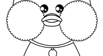 Desenhos Paper Duck para colorir e imprimir em PDF